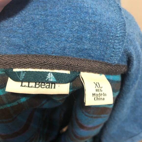 Ll bean hooded shirt size xl youth - Picture 4 of 4